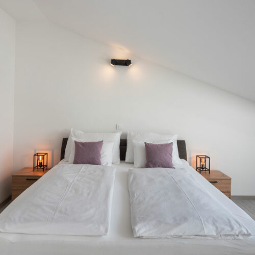 mi_vida Pula Kroatien Schlafzimmer Doppelbett Appartement